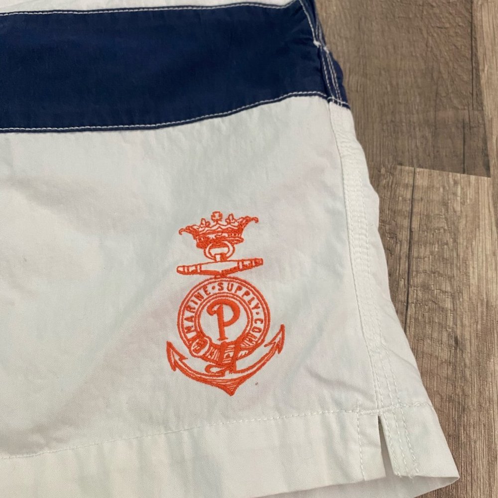 Vintage Men's Polo Ralph Lauren Stripe Swim Trunks - Picture 8 of 8